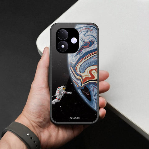 Xiaomi Redmi Note17 Cover - Cosmic Marble Astronaut Design - HQ Premium Shine Durable Shatterproof Case