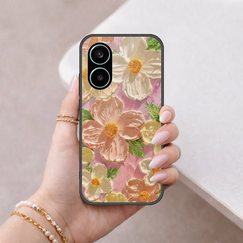 Xiaomi Poco X8 Pro Cover - Floral Series - Design 11 - White & Green - HQ Premium Shine Durable Shatterproof Case