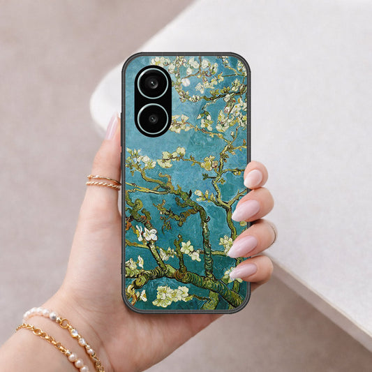 Xiaomi Redmi Turbo 5 Cover - Floral Series 2 - HQ Premium Shine Durable Shatterproof Case