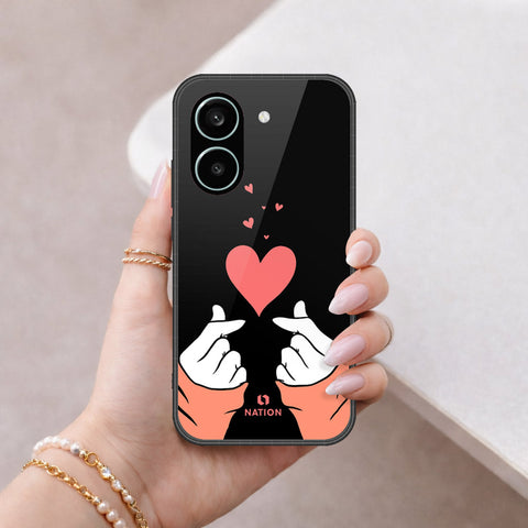 Xiaomi Poco X8 Pro Cover - Onation Heart Series - HQ Premium Shine Durable Shatterproof Case