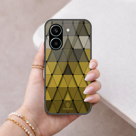Xiaomi Redmi Turbo 5 Cover - ONation Pyramid Series - HQ Premium Shine Durable Shatterproof Case