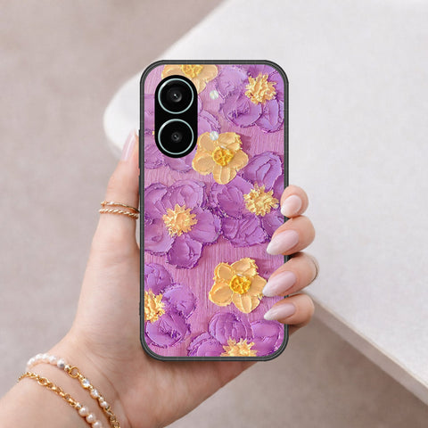 Xiaomi Redmi Turbo 5 Max Cover - Floral Series - Design 8 - Purple & Yellow - HQ Premium Shine Durable Shatterproof Case