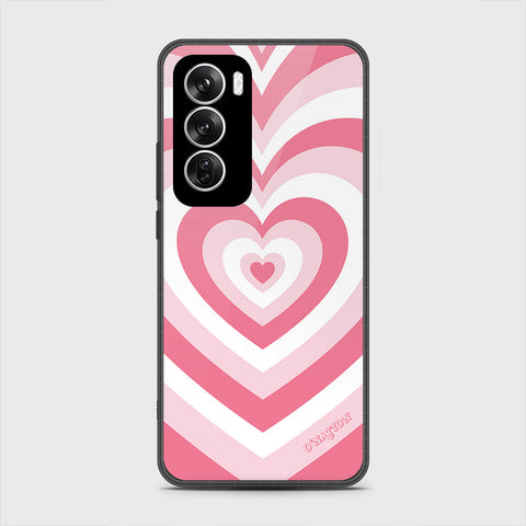 Oppo Reno 12 Cover - O'Nation Heartbeat Series - HQ Premium Shine Durable Shatterproof Case