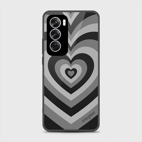 Oppo Reno 12 Cover - O'Nation Heartbeat Series - HQ Premium Shine Durable Shatterproof Case