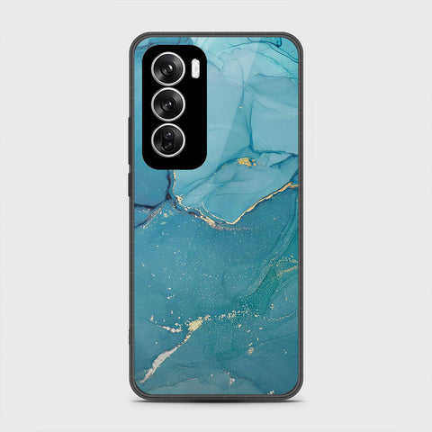 Oppo Reno 12 Cover - Mystic Marble Series - HQ Premium Shine Durable Shatterproof Case