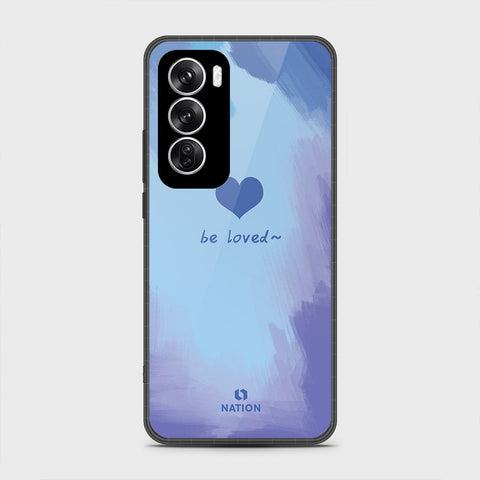 Oppo Reno 12 Cover - Onation Heart Series - HQ Premium Shine Durable Shatterproof Case