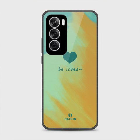 Oppo Reno 12 Cover - Onation Heart Series - HQ Premium Shine Durable Shatterproof Case