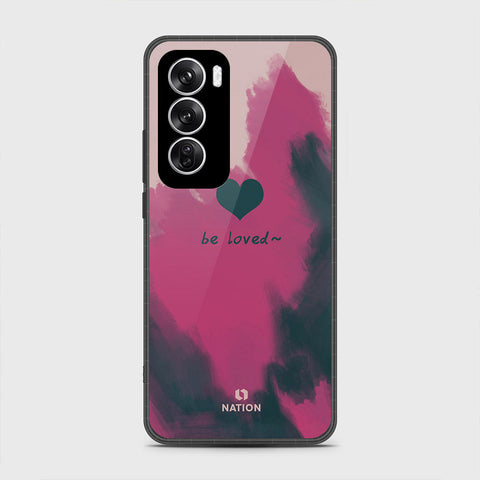 Oppo Reno 12 Cover - Onation Heart Series - HQ Premium Shine Durable Shatterproof Case