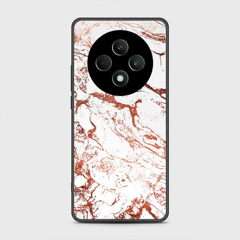 Oppo Reno 12F 4G Cover- White Marble Series 2 - HQ Premium Shine Durable Shatterproof Case