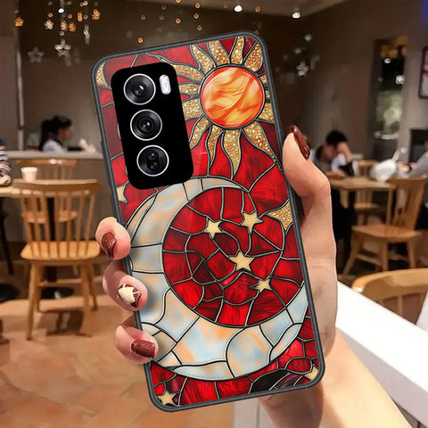 Oppo Reno 12 Pro Cover - Celestial Starry Universe Series - HQ Premium Shine Durable Shatterproof Case