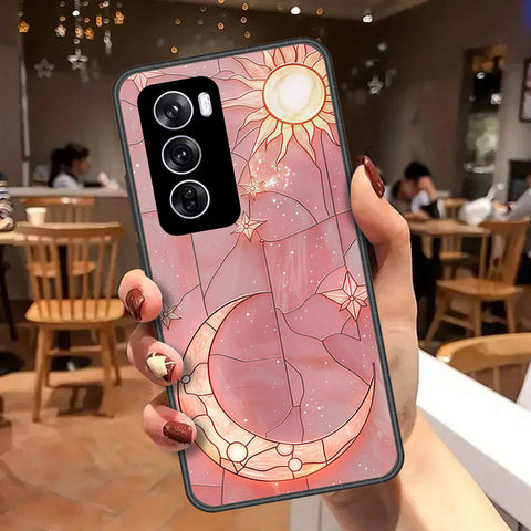 Oppo Reno 12 Pro Cover - Celestial Starry Universe Series - HQ Premium Shine Durable Shatterproof Case