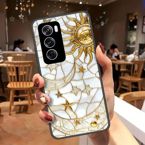Oppo Reno 12 Pro Cover - Celestial Starry Universe Series - HQ Premium Shine Durable Shatterproof Case