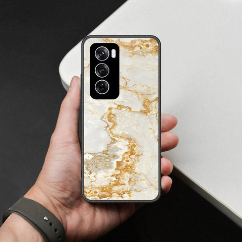 Oppo Reno 12 Pro Cover - Mystic Marble Series - HQ Premium Shine Durable Shatterproof Case