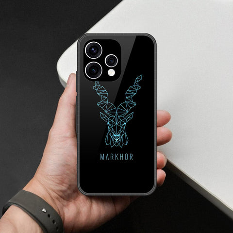 Oppo Reno 15c Cover - Markhor Series - HQ Ultra Shine Premium Infinity Glass Soft Silicon Borders Case