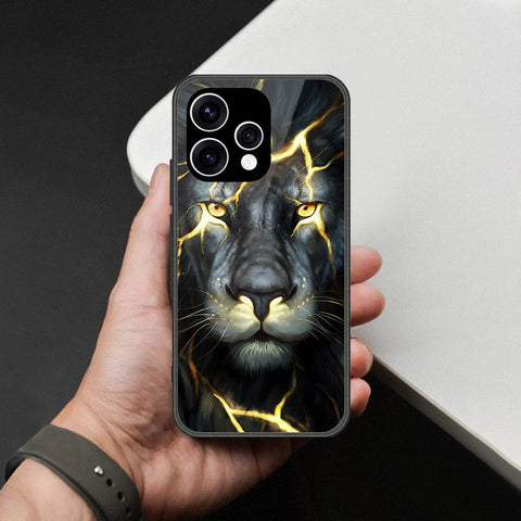 Oppo Reno 15 Cover - Brave Series - HQ Ultra Shine Premium Infinity Glass Soft Silicon Borders Case