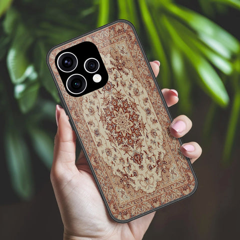 Oppo Reno 15 Cover - ONation Persian Rugs Series 2 - HQ Ultra Shine Premium Infinity Glass Soft Silicon Borders Case