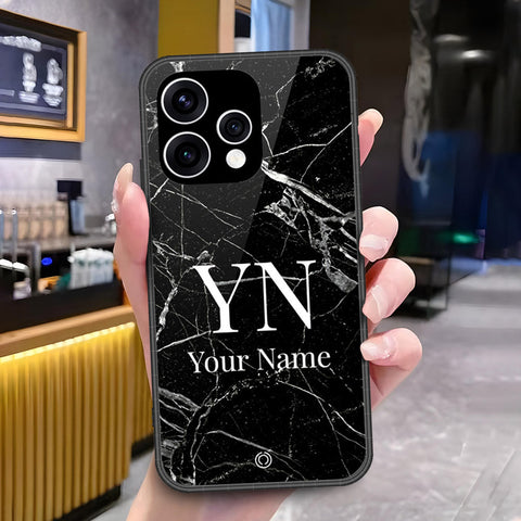 Oppo Reno 15 Cover - ONation Your Name Series - HQ Ultra Shine Premium Infinity Glass Soft Silicon Borders Case