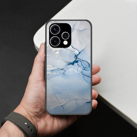 Oppo Reno 15 Cover - Mystic Marble Series - HQ Ultra Shine Premium Infinity Glass Soft Silicon Borders Case