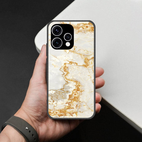 Oppo Reno 15 Cover - Mystic Marble Series - HQ Ultra Shine Premium Infinity Glass Soft Silicon Borders Case