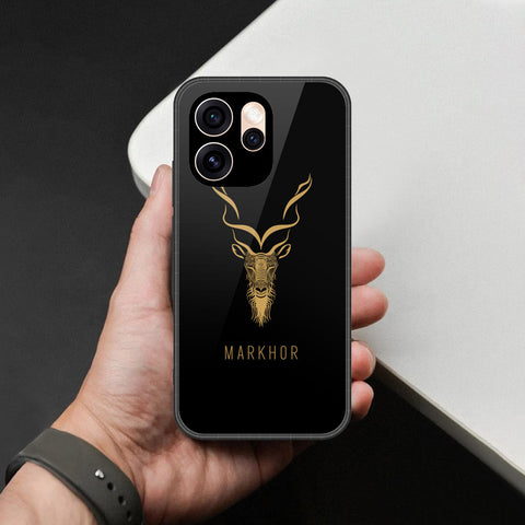 Oppo Reno 15 China Cover - Markhor Series - HQ Ultra Shine Premium Infinity Glass Soft Silicon Borders Case