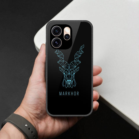 Oppo Reno 15 China Cover - Markhor Series - HQ Ultra Shine Premium Infinity Glass Soft Silicon Borders Case