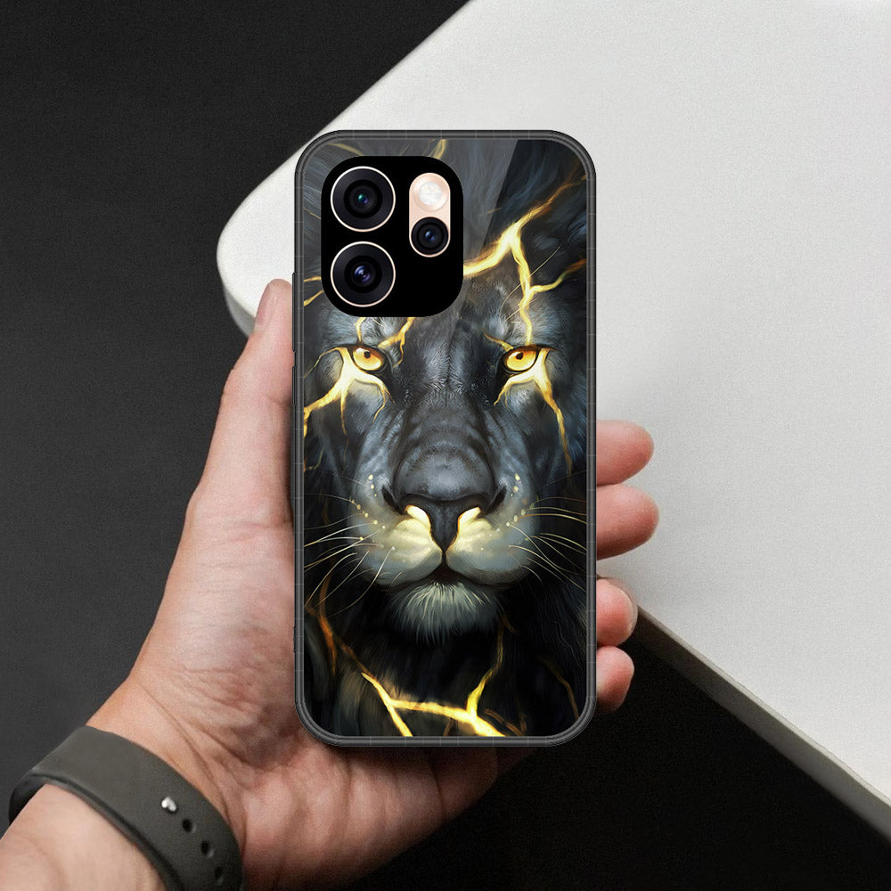 Oppo Reno 15 Pro Mini Cover - Brave Series - HQ Ultra Shine Premium Infinity Glass Soft Silicon Borders Case