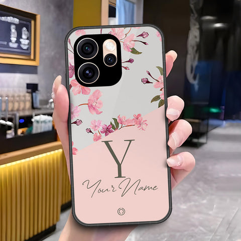 Oppo Reno 15 Pro Cover - ONation Your Name Series - HQ Ultra Shine Premium Infinity Glass Soft Silicon Borders Case