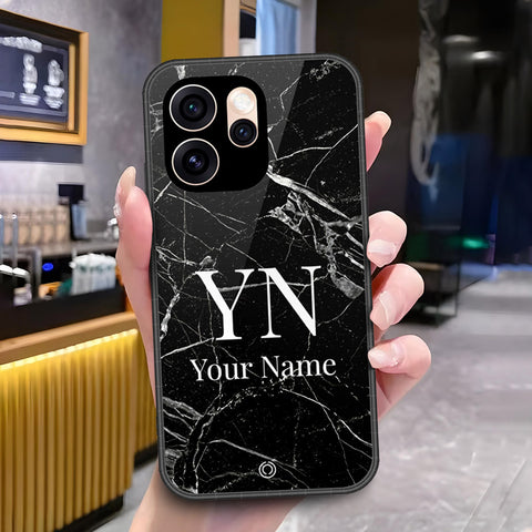 Oppo Reno 15 Pro Cover - ONation Your Name Series - HQ Ultra Shine Premium Infinity Glass Soft Silicon Borders Case