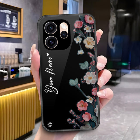 Oppo Reno 15 Pro Cover - ONation Your Name Series - HQ Ultra Shine Premium Infinity Glass Soft Silicon Borders Case
