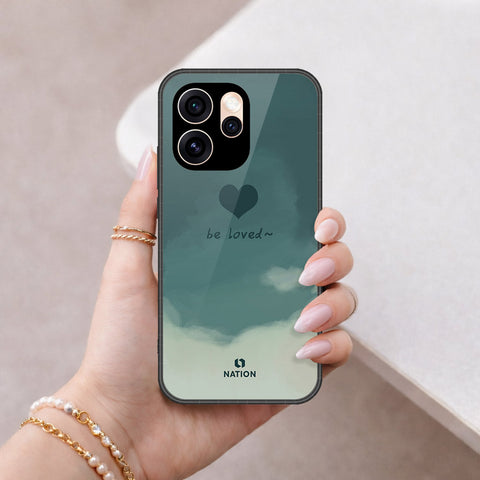 Oppo Reno 15 Pro Cover - Onation Heart Series - HQ Ultra Shine Premium Infinity Glass Soft Silicon Borders Case