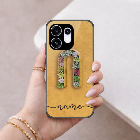 Oppo Reno 16 Cover - Personalized Alphabet Series - HQ Premium Shine Durable Shatterproof Case