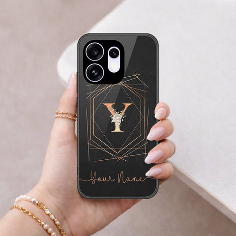 Oppo Reno 16 Cover - Personalized Alphabet Series - HQ Premium Shine Durable Shatterproof Case