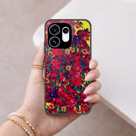 Oppo Reno 16 Cover - Floral Series - HQ Premium Shine Durable Shatterproof Case