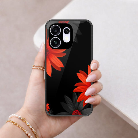 Oppo Reno 16 Cover - Floral Series 2 - HQ Premium Shine Durable Shatterproof Case