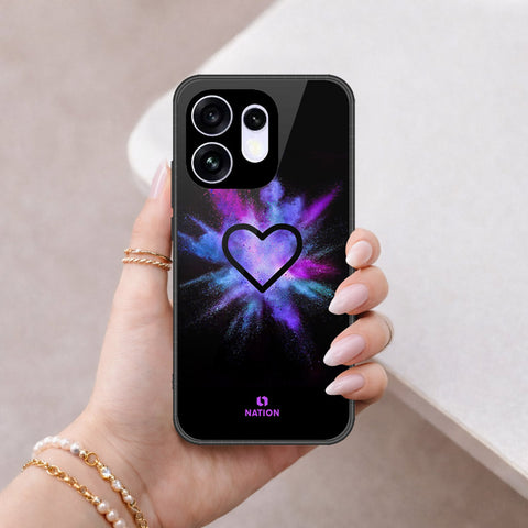 Oppo Reno 16 Cover - Onation Heart Series - HQ Premium Shine Durable Shatterproof Case