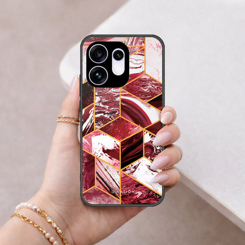 Oppo Reno 16 Cover - O'Nation Shades of Marble Series - HQ Premium Shine Durable Shatterproof Case