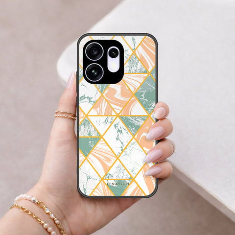 Oppo Reno 16 Cover - O'Nation Shades of Marble Series - HQ Premium Shine Durable Shatterproof Case