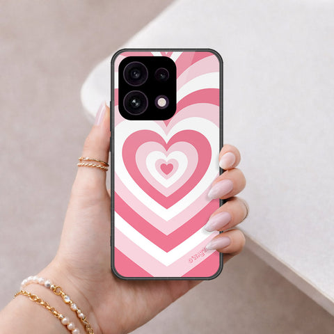 Oppo Reno 16F 5G Cover - O'Nation Heartbeat Series - HQ Ultra Shine Premium Infinity Glass Soft Silicon Borders Case