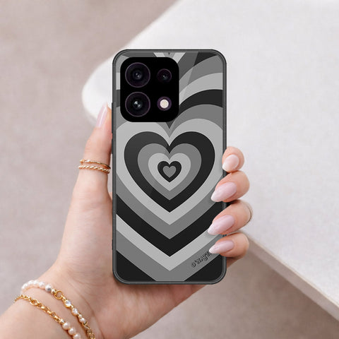 Oppo Reno 16F 5G Cover - O'Nation Heartbeat Series - HQ Ultra Shine Premium Infinity Glass Soft Silicon Borders Case