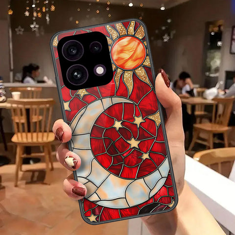 Oppo Reno 16F 5G Cover - Celestial Starry Universe Series - HQ Ultra Shine Premium Infinity Glass Soft Silicon Borders Case
