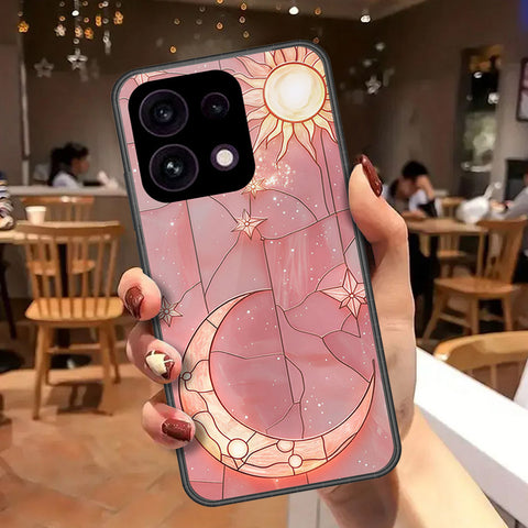 Oppo Reno 16F 5G Cover - Celestial Starry Universe Series - HQ Ultra Shine Premium Infinity Glass Soft Silicon Borders Case
