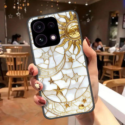 Oppo Reno 16F 5G Cover - Celestial Starry Universe Series - HQ Ultra Shine Premium Infinity Glass Soft Silicon Borders Case