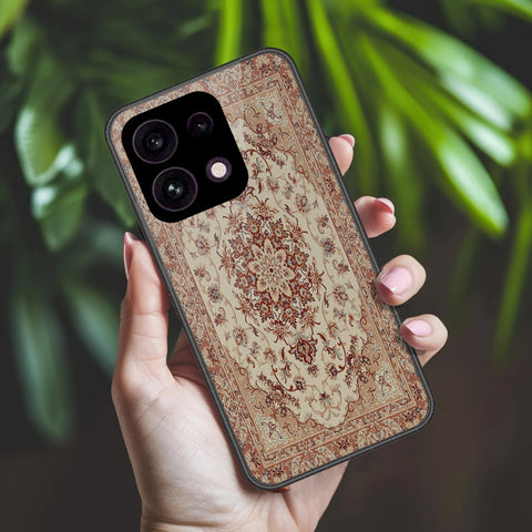 Oppo Reno 16F 5G Cover - ONation Persian Rugs Series 2 - HQ Ultra Shine Premium Infinity Glass Soft Silicon Borders Case