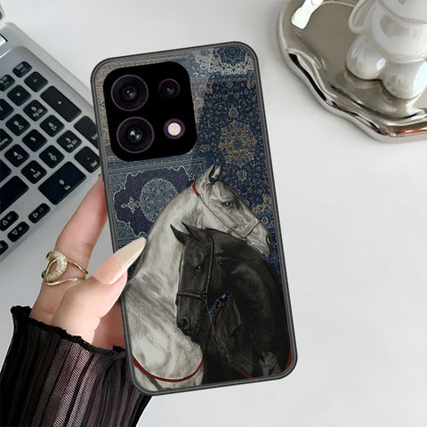 Oppo Reno 16F 5G Cover - ONation Persian Rugs Series 3 - HQ Ultra Shine Premium Infinity Glass Soft Silicon Borders Case