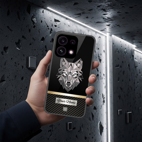 Oppo Reno 16F 5G Cover - Alpha Signature Series - HQ Ultra Shine Premium Infinity Glass Soft Silicon Borders Case