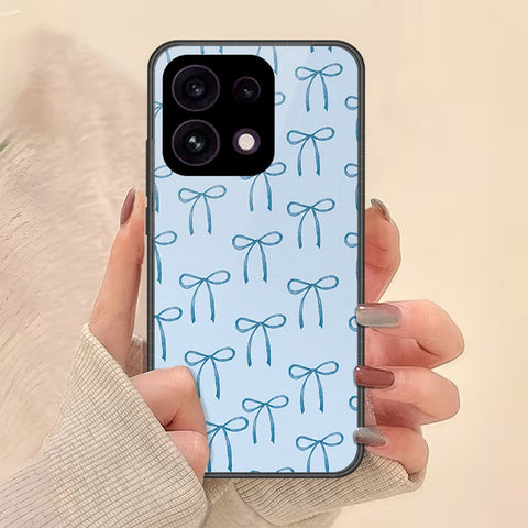 Oppo Reno 16F 5G Cover - Onation Bow Series - HQ Ultra Shine Premium Infinity Glass Soft Silicon Borders Case