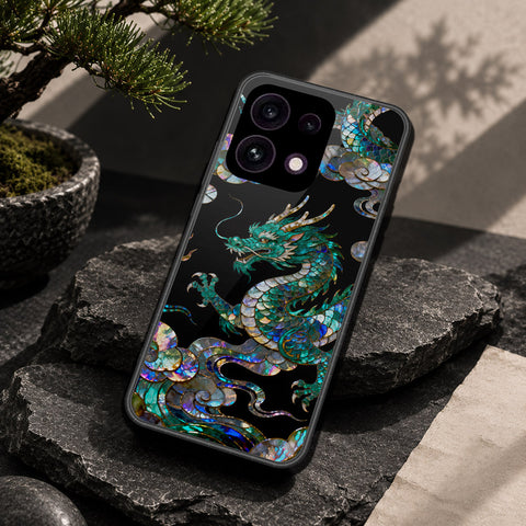 Oppo Reno 16F 5G Cover - Pearl Dynasty Series - HQ Ultra Shine Premium Infinity Glass Soft Silicon Borders Case
