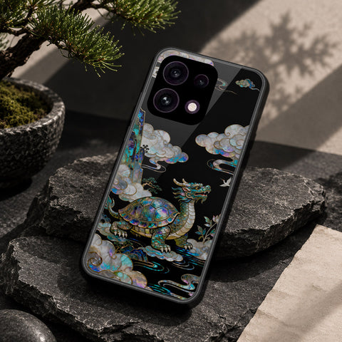Oppo Reno 16F 5G Cover - Pearl Dynasty Series - HQ Ultra Shine Premium Infinity Glass Soft Silicon Borders Case