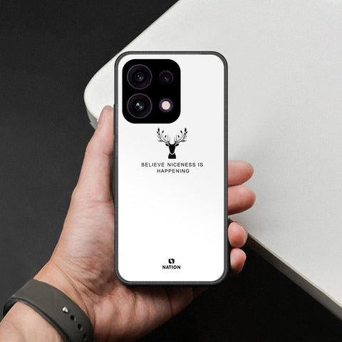Oppo Reno 16F 5G Cover - Nice Series - HQ Ultra Shine Premium Infinity Glass Soft Silicon Borders Case