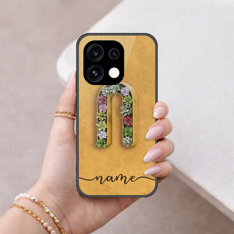 Oppo Reno 16 Pro Cover - Personalized Alphabet Series - HQ Premium Shine Durable Shatterproof Case